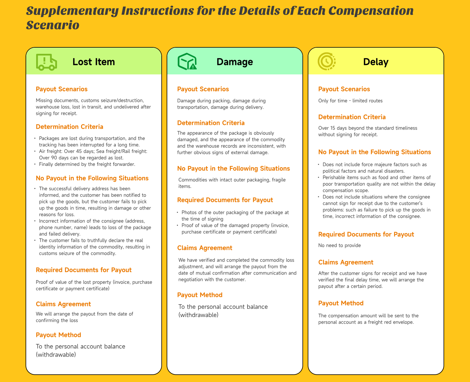 Insurance documentation